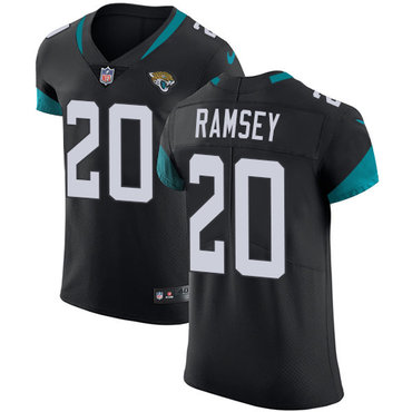 Nike Jacksonville Jaguars #20 Jalen Ramsey Black Alternate Men’s Stitched NFL Vapor Untouchable Elite Jersey