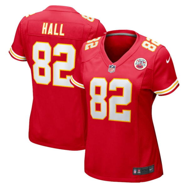 Kansas City Chiefs #82 Dante Hall Retired Player Game Jersey – Red