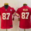 Kansas City Chiefs #87 Travis Kelce Red Jersey