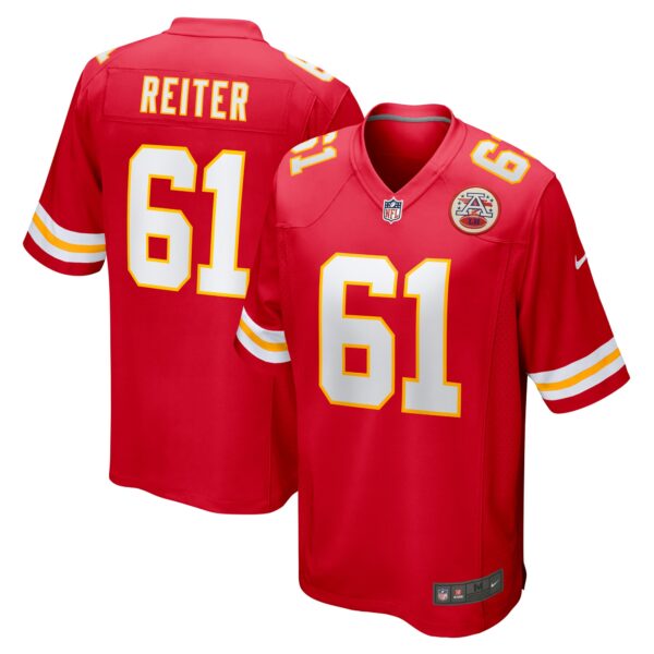 Austin Reiter Kansas City Chiefs Nike Game Player Jersey Red