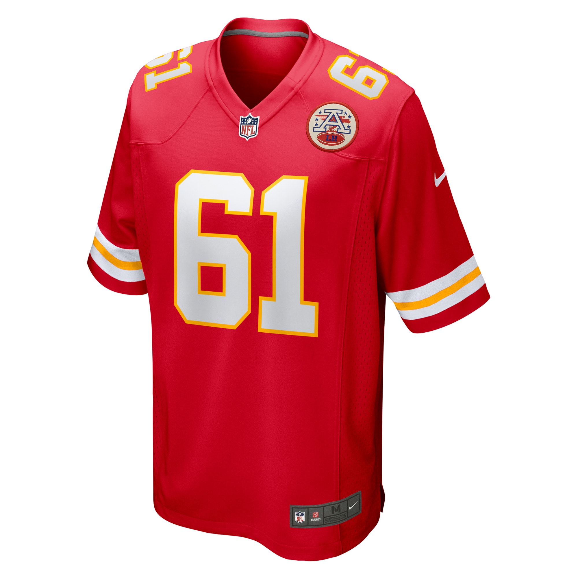 Austin Reiter Kansas City Chiefs Nike Game Player Jersey Red - Image 2