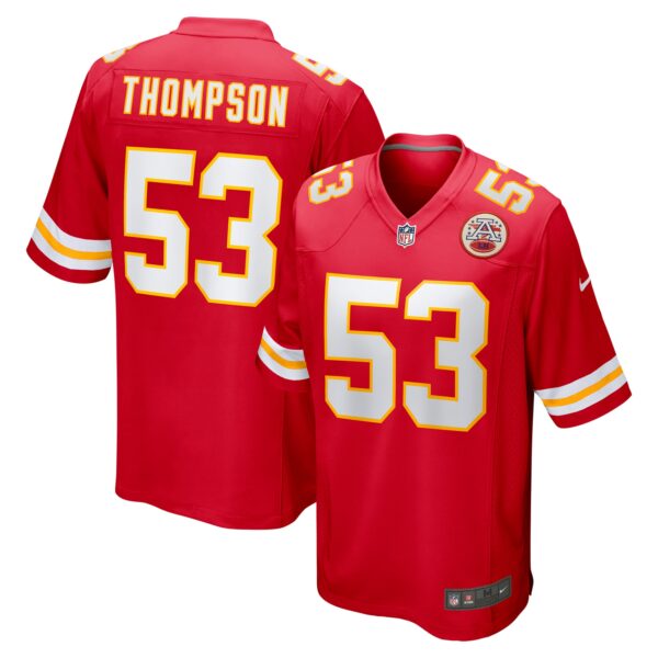 BJ Thompson Kansas City Chiefs Nike Game Jersey Red