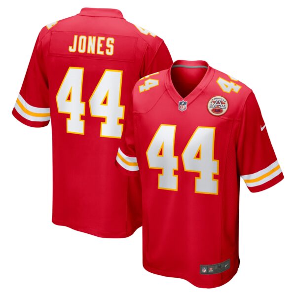 Cam Jones Kansas City Chiefs Nike Game Jersey Red