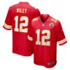 Jared Wiley Kansas City Chiefs Nike Game Jersey Red
