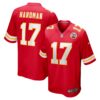 Mecole Hardman Kansas City Chiefs Nike Game Jersey Red