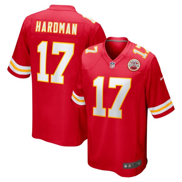 Mecole Hardman Kansas City Chiefs Nike Game Jersey Red