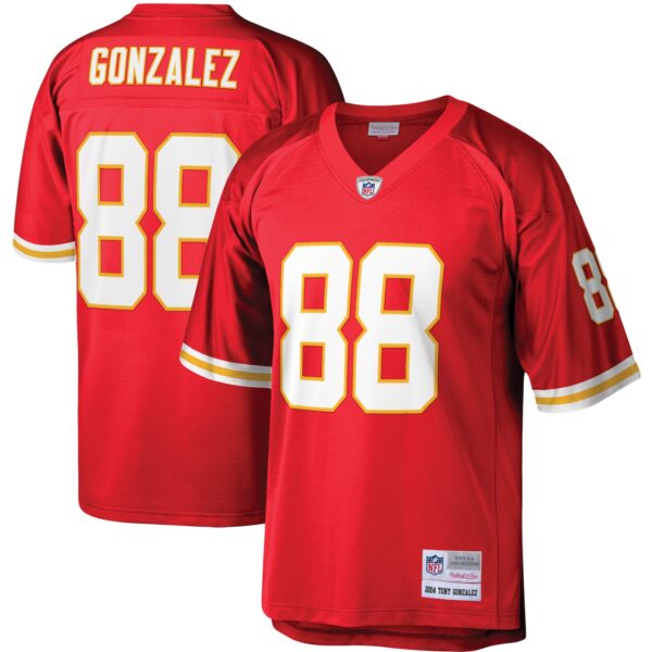 Tony Gonzalez Kansas City Chiefs Mitchell Ness Legacy Replica Jersey Red