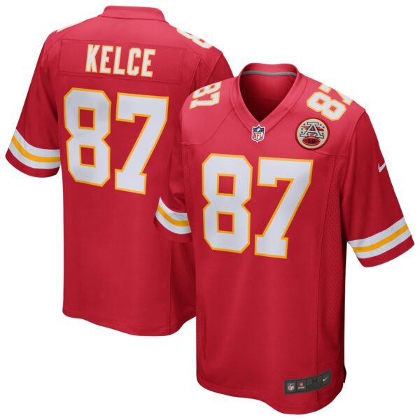 Travis Kelce Kansas City Chiefs Nike Game Jersey Red