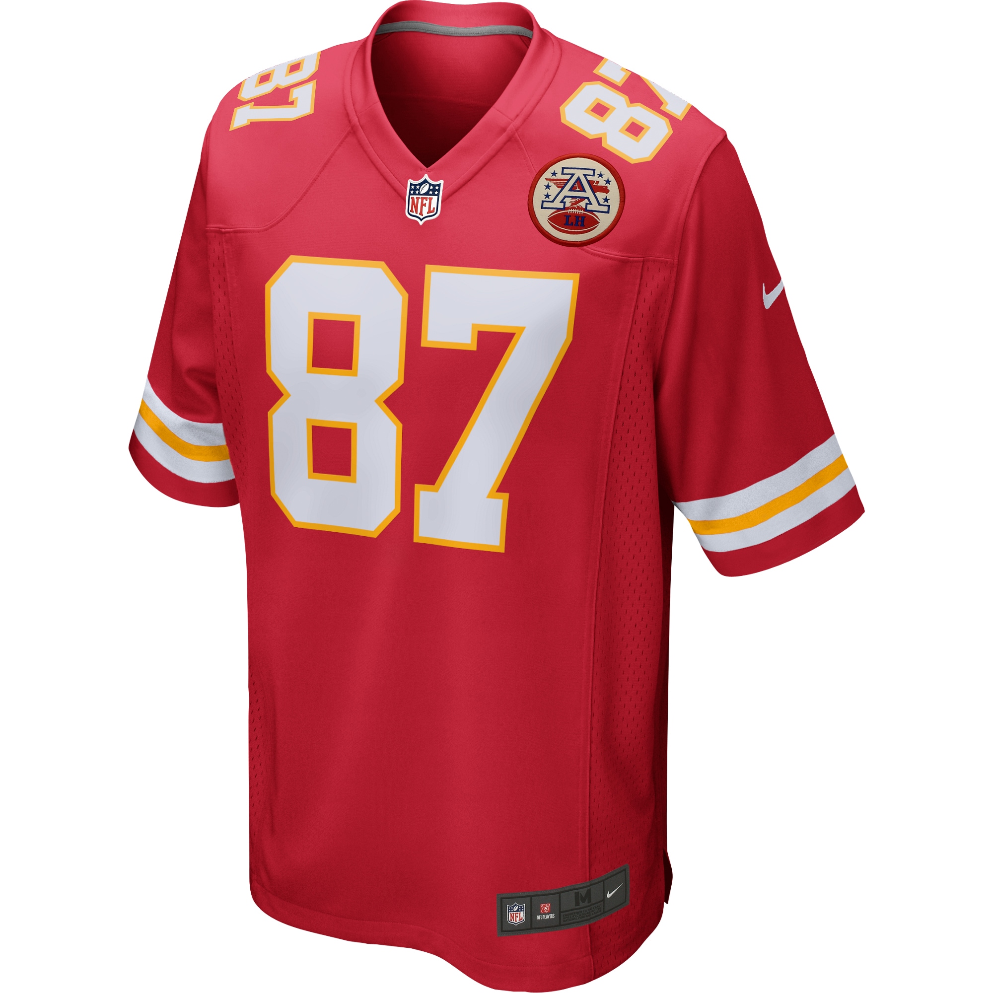 Travis Kelce Kansas City Chiefs Nike Game Jersey Red - Image 2