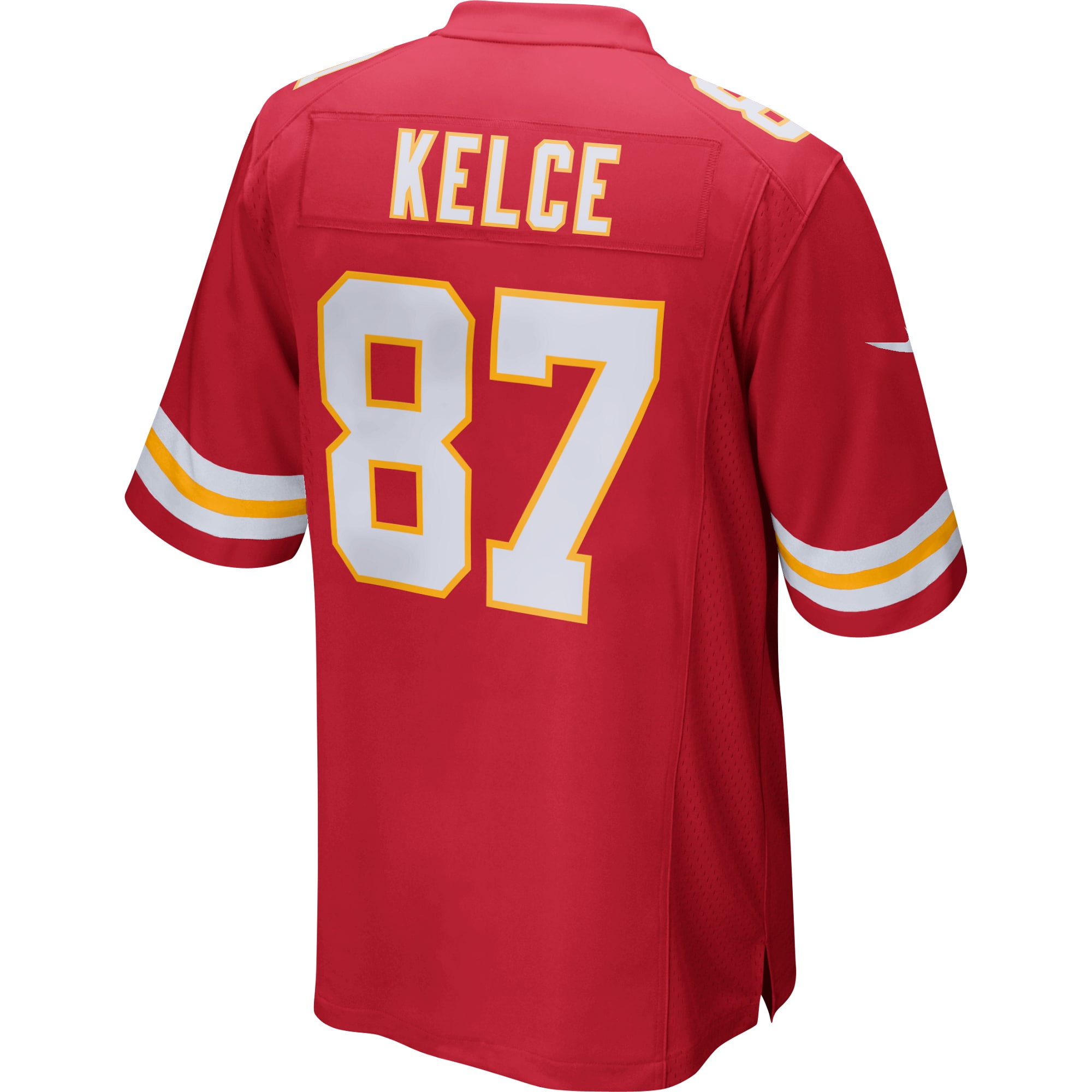 Travis Kelce Kansas City Chiefs Nike Game Jersey Red - Image 3
