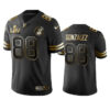 Kansas City Chiefs #88 Tony Gonzalez Black Super Bowl LIV Golden Edition Limited Jersey