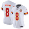 Women Kansas City Chiefs #8 Deandre Hopkins White Vapor Untouchable Limited Stitched Football Jersey