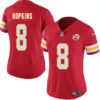 Women Kansas City Chiefs #8 Deandre Hopkins Red Vapor Untouchable Limited Stitched Football Jersey