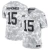 Kansas City Chiefs #15 Patrick Mahomes Arctic Camo 2024 FUSE Salute To Service Limited Football Stitched Jersey