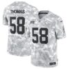 Kansas City Chiefs #58 Derrick Thomas Arctic Camo 2024 FUSE Salute To Service Limited Football Stitched Jersey