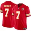 Kansas City Chiefs #7 Harrison Butker Red 2024 FUSE Vapor Untouchable Limited Football Stitched Jersey