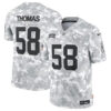 Kansas City Chiefs #58 Derrick Thomas Arctic Camo 2024 FUSE Salute To Service Limited Football Stitched Jersey