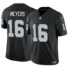 Las Vegas Raiders #16 Jakobi Meyers Black 2023 FUSE Vapor Untouchable Jersey