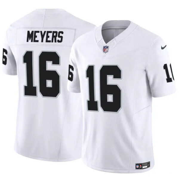 Las Vegas Raiders #16 Jakobi Meyers White 2023 FUSE Vapor Untouchable Jersey