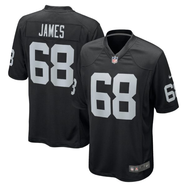Andre James Las Vegas Raiders Nike Game Jersey Black