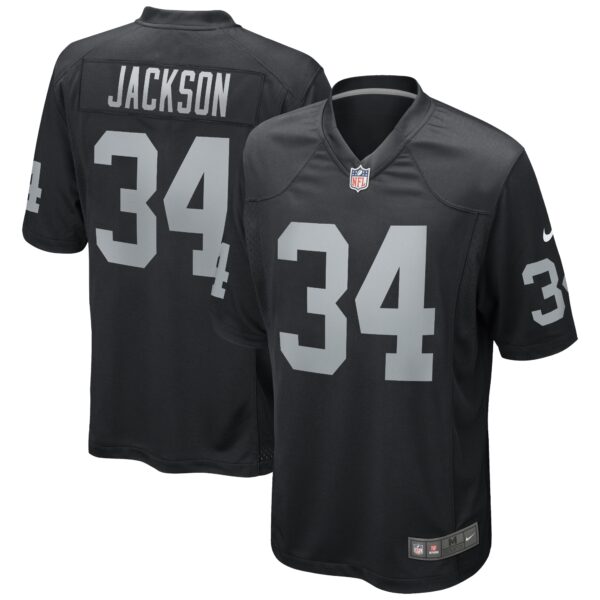 Bo Jackson Las Vegas Raiders Nike Game Retired Player Jersey Black