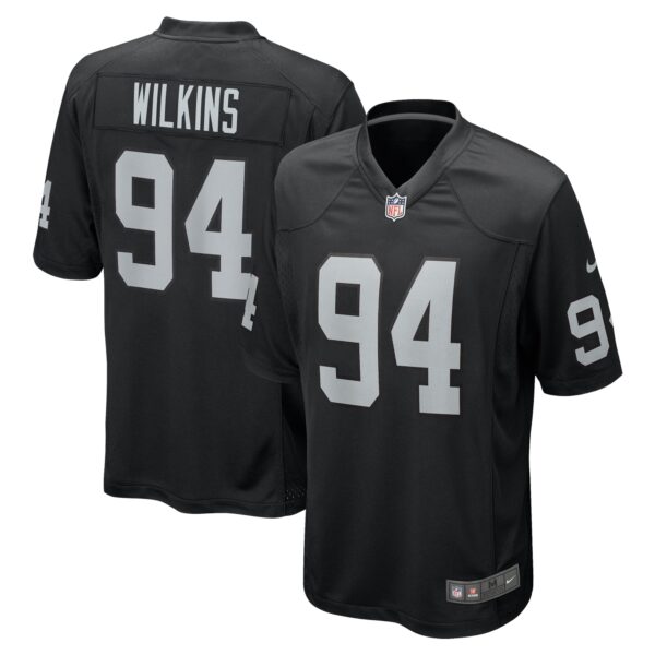 Christian Wilkins Las Vegas Raiders Nike Team Game Jersey Black