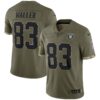Darren Waller Las Vegas Raiders Nike Salute To Service Limited Jersey Olive
