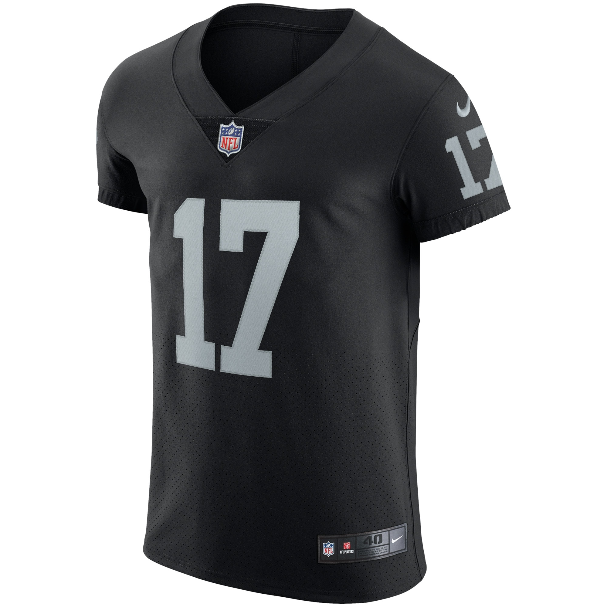 Davante Adams Las Vegas Raiders Nike Vapor Elite Jersey Black - Image 2