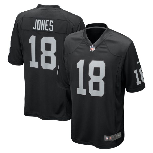 Jack Jones Las Vegas Raiders Nike Team Game Jersey Black