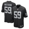 Luke Masterson Las Vegas Raiders Nike Game Player Jersey Black