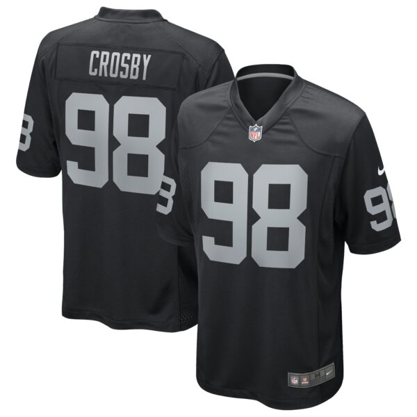 Maxx Crosby Las Vegas Raiders Nike Game Jersey Black