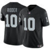 Las Vegas Raiders #10 Desmond Ridder Black 2024 FUSE Vapor Stitched Football Jersey