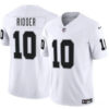 Las Vegas Raiders #10 Desmond Ridder White 2024 FUSE Vapor Stitched Football Jersey