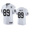 Las Vegas Raiders #89 Brock Bowers White 2024 65Th Anniversary Patch Vapor Limited Football Stitched Jersey