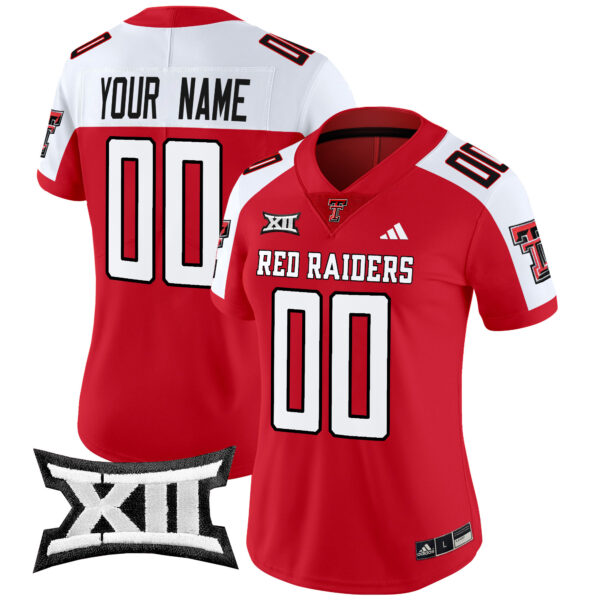 Texas Tech Red Raiders 2024 Vapor Limited Custom Jersey – All Stitched – Women – Red Alternate
