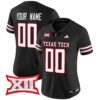 Texas Tech Red Raiders 2024 Vapor Limited Custom Jersey – All Stitched – Women – Black