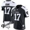 Men’s Raiders Nevada Silver State Patch Vapor Jersey V2 – All Stitched – Black Alternate – Davante Adams