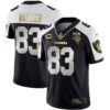 Men’s Raiders Alternate Vapor Black Gold & Black Inverted Limited Inaugural Season Patch – All Stitched – Alternate Limited – Darren Waller