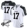 Men’s Raiders Nevada Silver State Patch Vapor Jersey V2 – All Stitched – Inverted – Davante Adams
