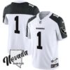 Men’s Raiders Nevada Silver State Patch Vapor Jersey V2 – All Stitched – Inverted – #1 Team