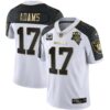 Men’s Raiders Alternate Vapor Black Gold & Black Inverted Limited Inaugural Season Patch – All Stitched – Black Inverted – Davante Adams