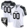 Raiders Nevada Home Patch Vapor Custom Jersey – All Stitched – Youth – Inverted