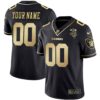 Raiders Vapor Gold Custom Name and Number – All Stitched – Men – Gold Limited