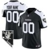 Raiders Nevada Home Patch Vapor Custom Jersey – All Stitched – Men – Alternate