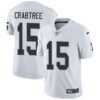 Nike Oakland Raiders #15 Michael Crabtree White Men’s Stitched NFL Vapor Untouchable Limited Jersey