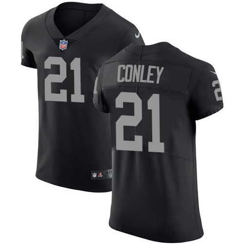 Nike Oakland Raiders #21 Gareon Conley Black Team Color Men’s Stitched NFL Vapor Untouchable Elite Jersey