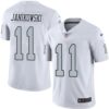 Nike Raiders #11 Sebastian Janikowski White Men’s Stitched NFL Limited Rush Jersey