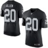Men’s Oakland Raiders #20 Nate Allen Black Team Color 2015 NFL Nike Elite Jersey