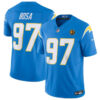 Los Angeles Chargers #97 Joey Bosa Light Blue 2023 FUSE With John Madden Jersey