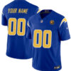 Los Angeles Chargers Active Player Custom Royal 2023 FUSE With John Madden Jersey